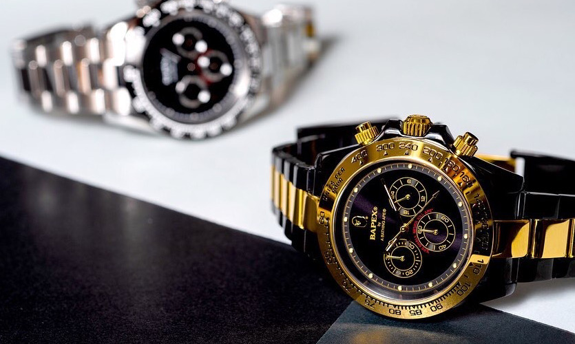A Bathing Ape 发布全新bapex Type 4 腕表 Nowre现客