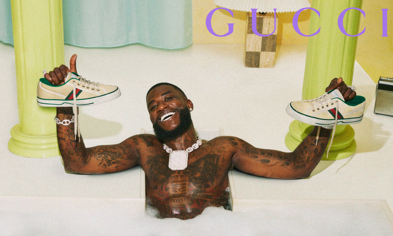 传奇说唱歌手 gucci mane 和 gucci 推出合作系列