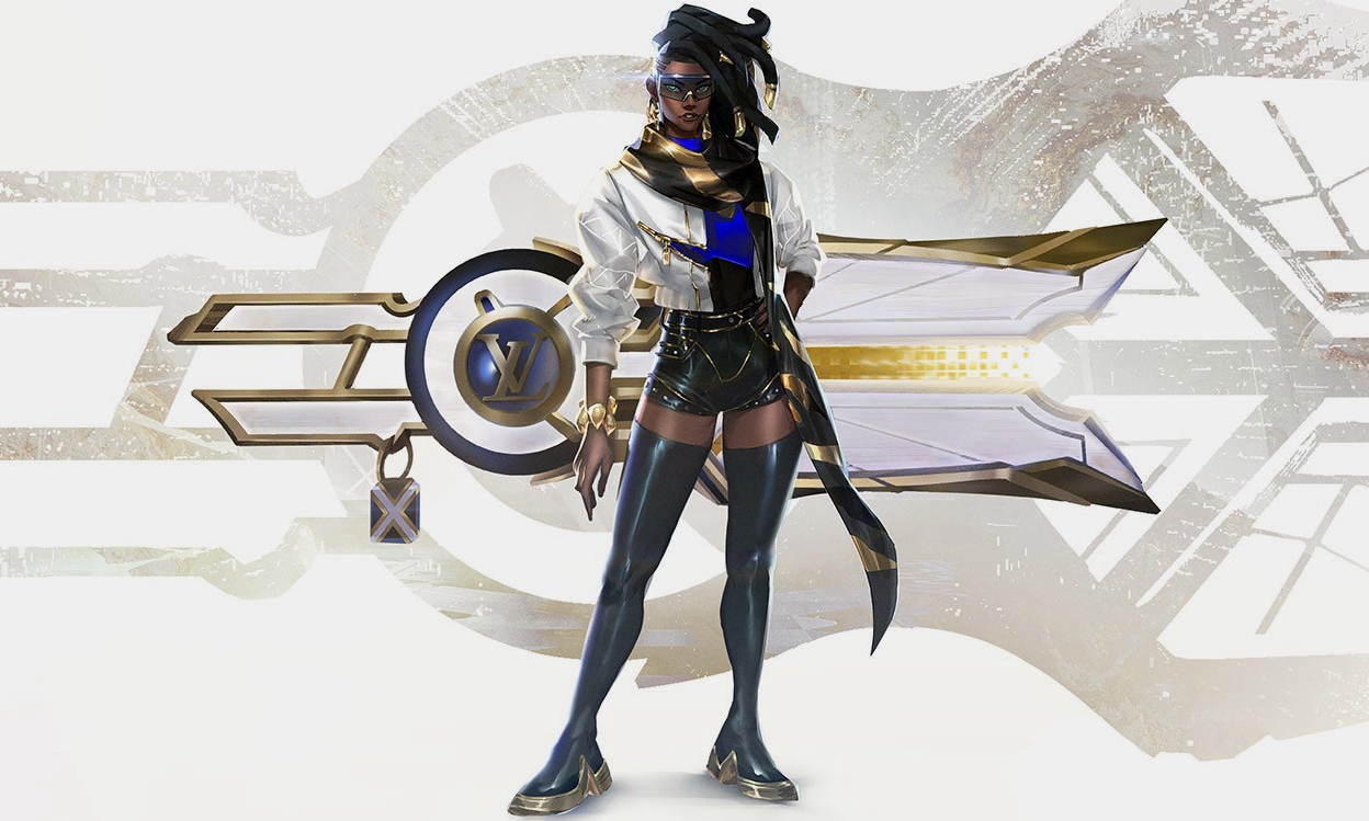 louis vuitton x《英雄联盟》赛娜至臻皮肤正式发布