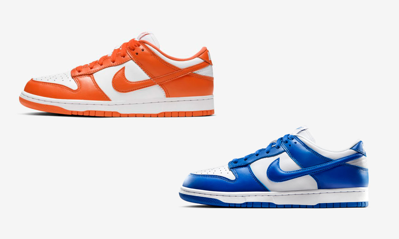 nike dunk low「大学配色」上架国区 snkrs