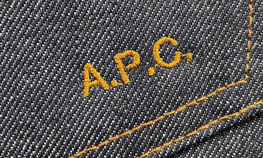 打造专属单品，A.P.C. 推出刺绣定制服务