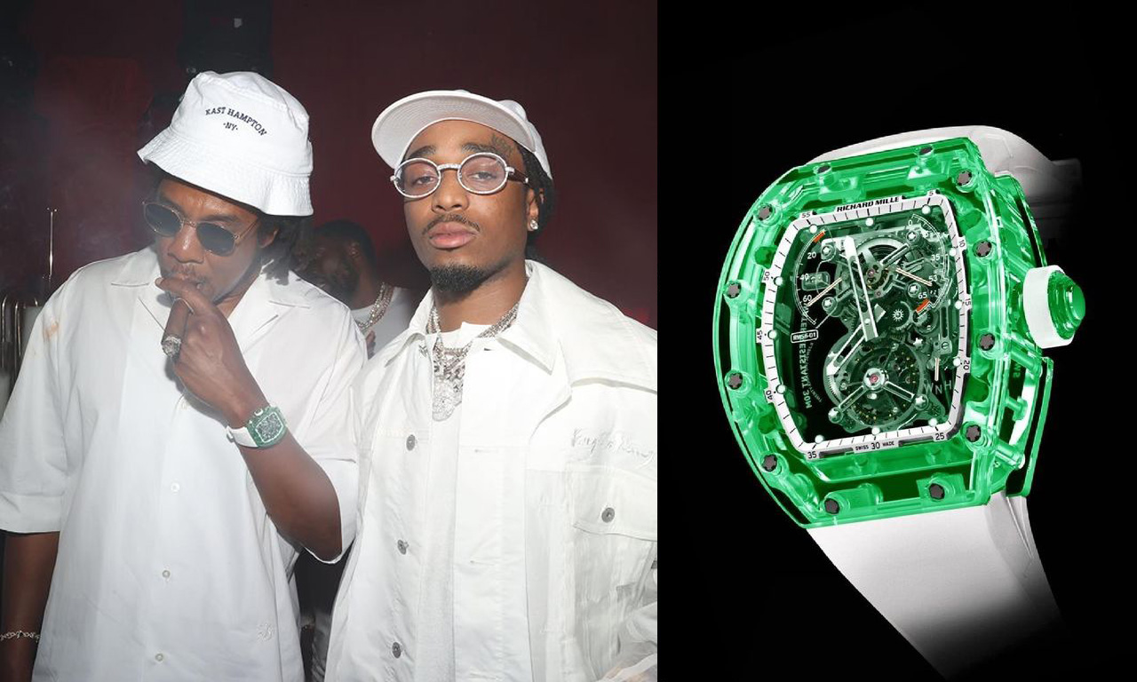 全球唯一，JAY-Z 佩戴 Richard Mille RM 56-01 腕表 – NOWRE现客