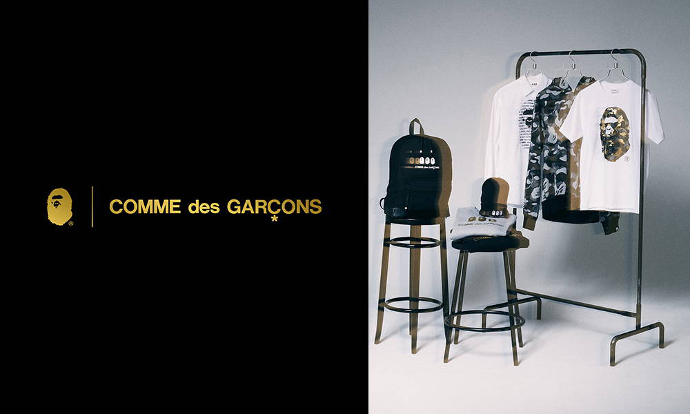 BAPE® x COMME des GARÇONS 合作系列即将发售