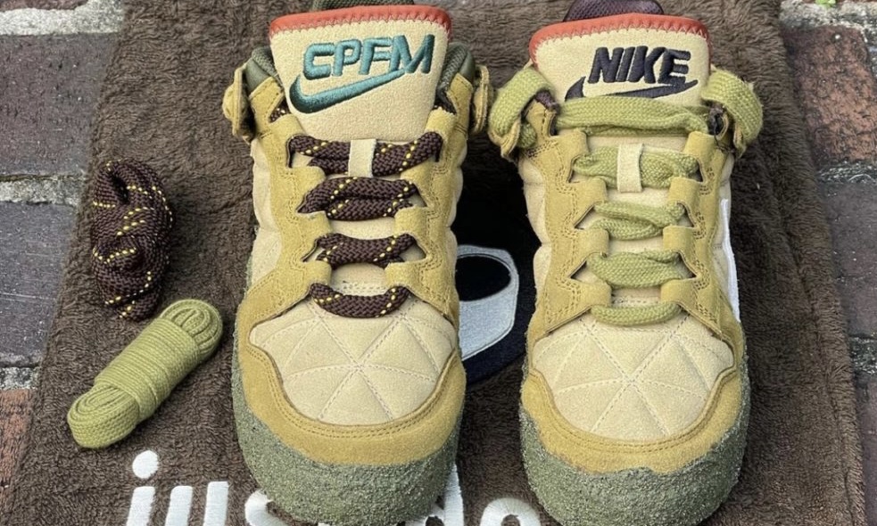 cpfm x nike dunk low sp leather