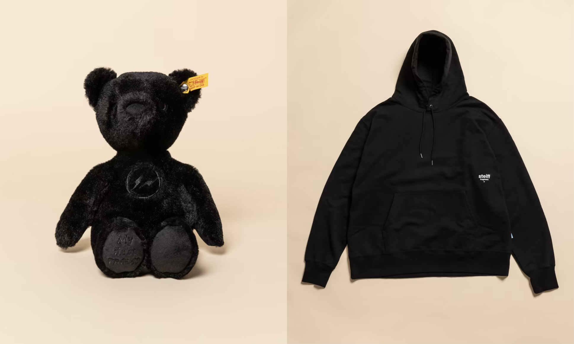 希少サイズ 即発送 限定 steiff fragment P/O Hoodie トップス