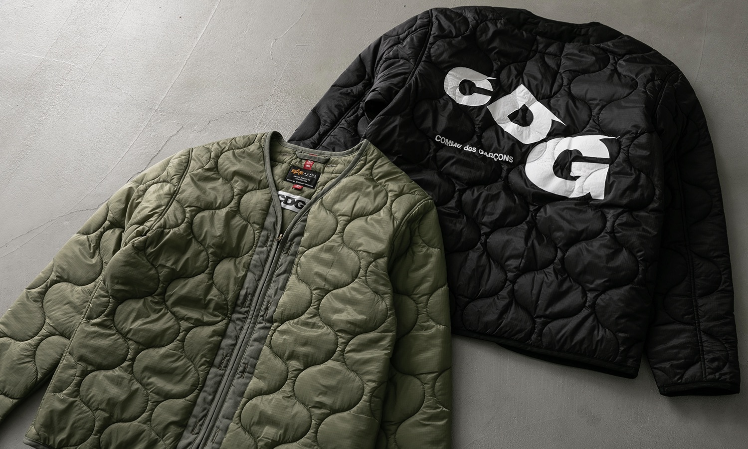 CDG x ALPHA LINER JACKET-