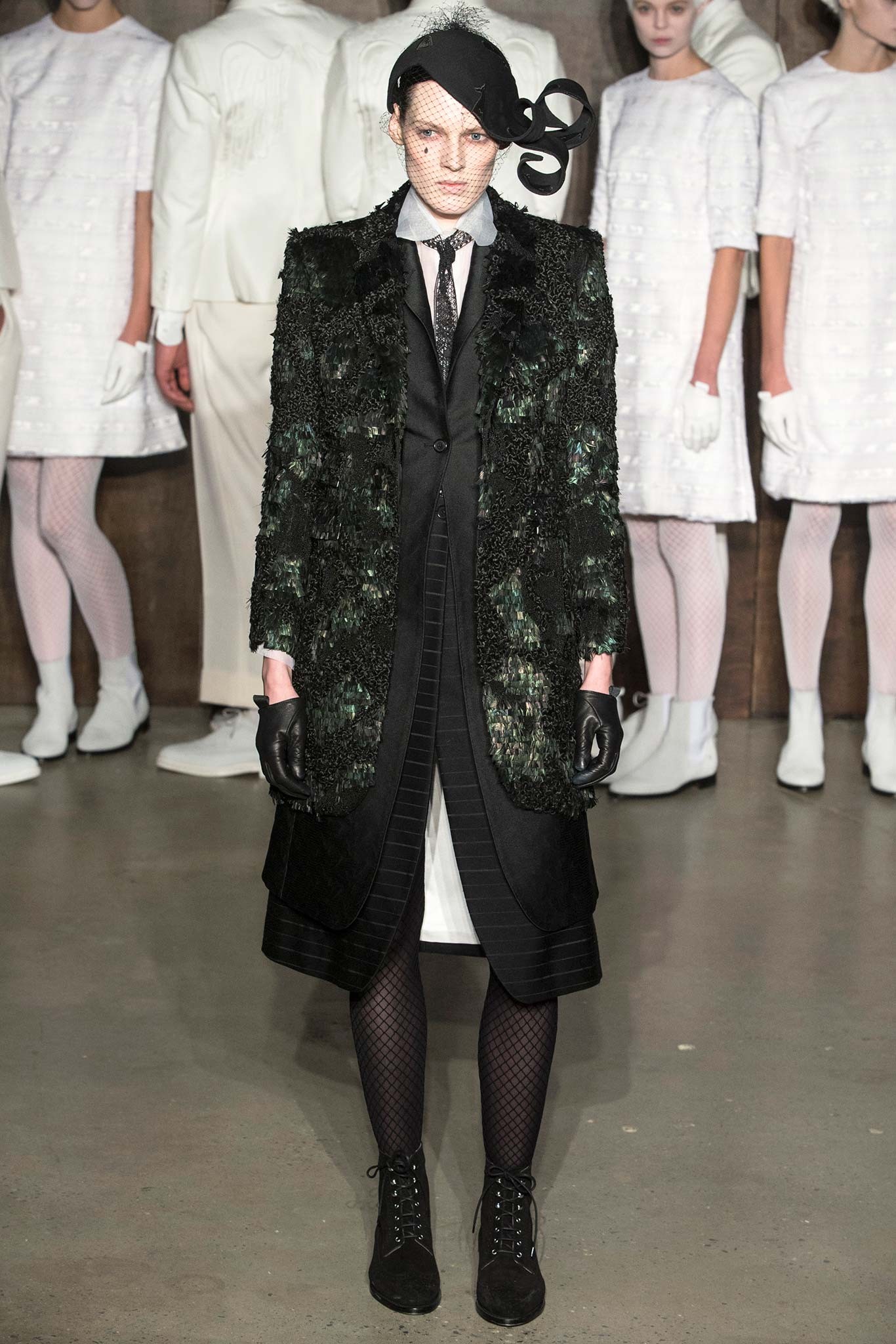 thom browne 2015 秋季女装发布