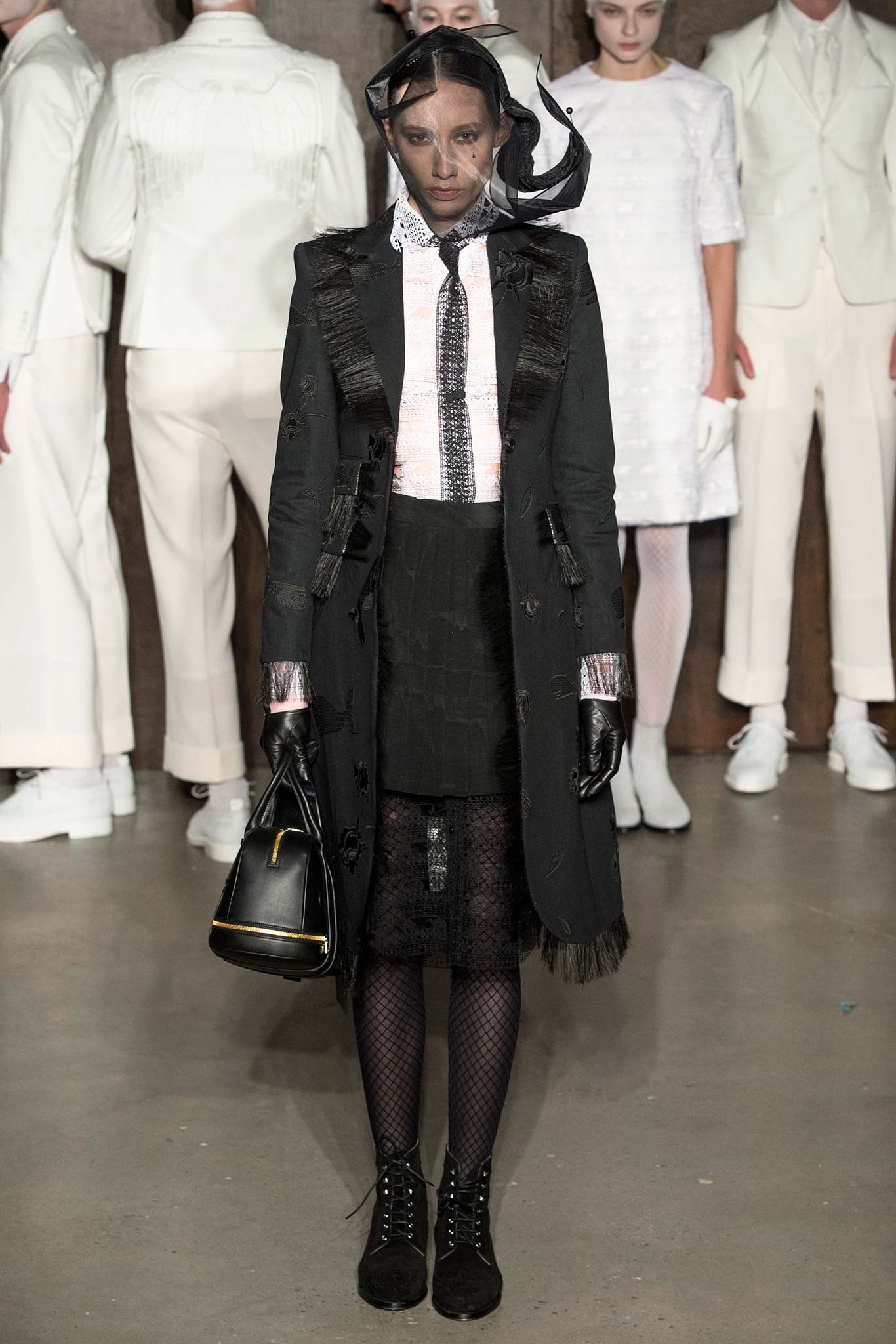 thom browne 2015 秋季女装发布